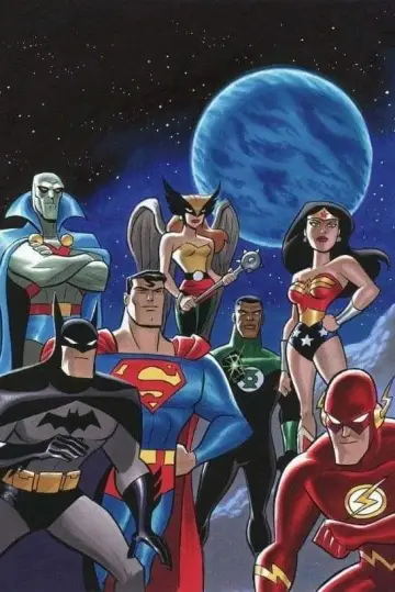 Poster к сериалу "Justice League" #1410339