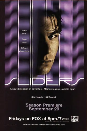 Poster for the TV series "Sliders" #1334285