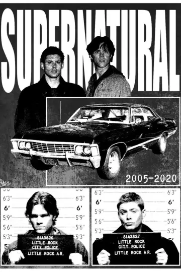 Poster for the TV series "Supernatural" #1233018