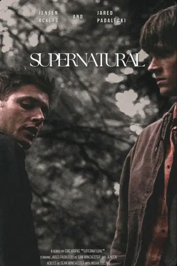 Poster for the TV series "Supernatural" #1233112