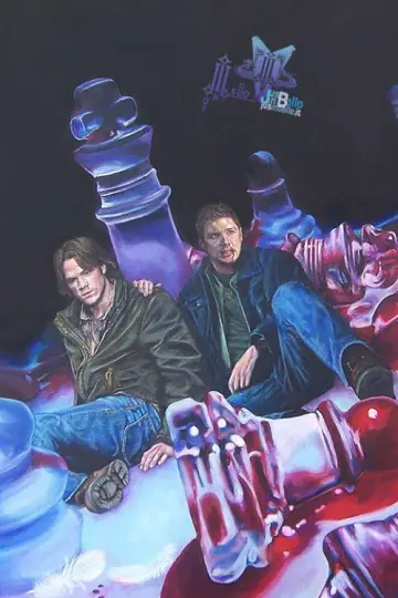 Poster for the TV series "Supernatural" #1233116