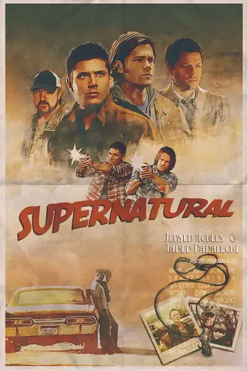 Poster for the TV series "Supernatural" #1233117
