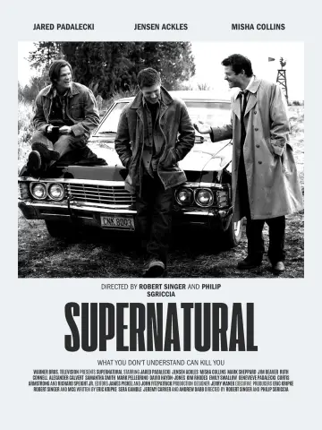 Poster for the TV series "Supernatural" #1233122