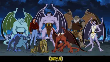 Backdrop for the TV series "Gargoyles" #1347559