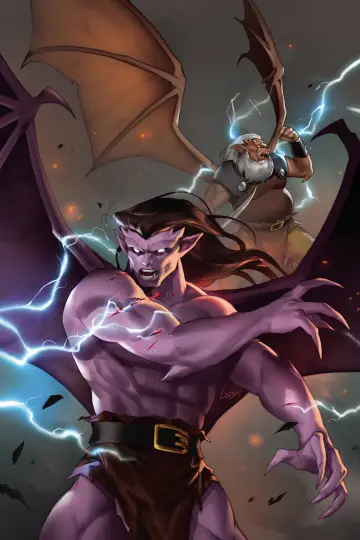 Poster for the TV series "Gargoyles" #1347579