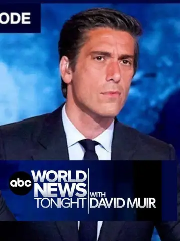 Poster for the TV series "World News Tonight with David Muir" #1510638