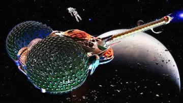 Backdrop for the TV series "Lexx" #1366381