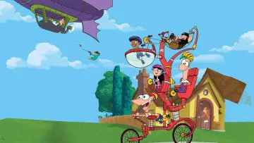 Backdrop for the TV series "Phineas and Ferb" #1252127