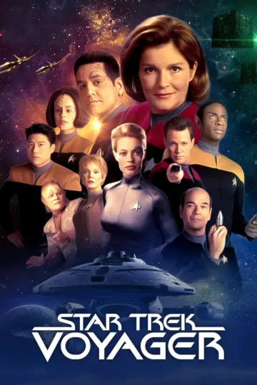 Poster к сериалу "Star Trek: Voyager" #1268188