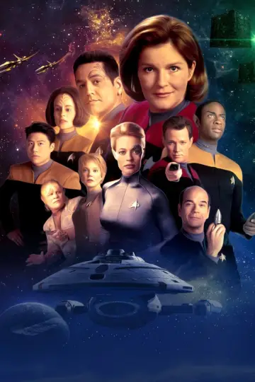 Poster for the TV series "Star Trek: Voyager" #1268223