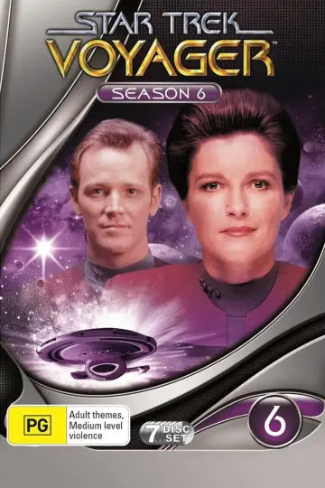 Poster for the TV series "Star Trek: Voyager" #1517408