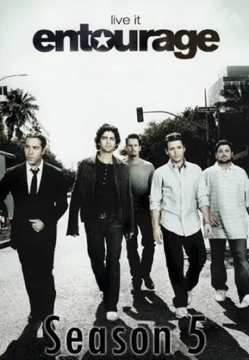 Poster for the TV series "Entourage" #1517100