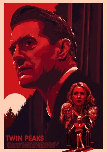 Poster for the TV series "Twin Peaks" #1274749