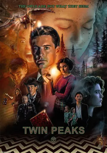 Poster for the TV series "Twin Peaks" #1274753