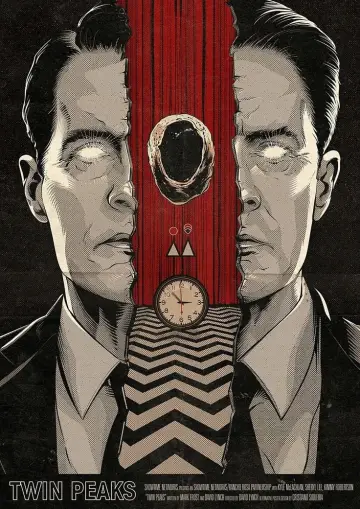 Poster for the TV series "Twin Peaks" #1274786