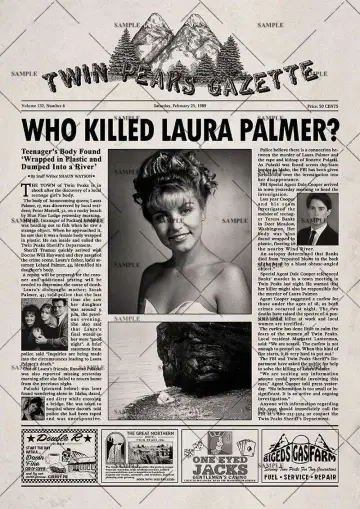 Poster for the TV series "Twin Peaks" #1519516