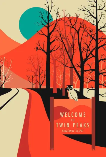 Poster for the TV series "Twin Peaks" #1519549