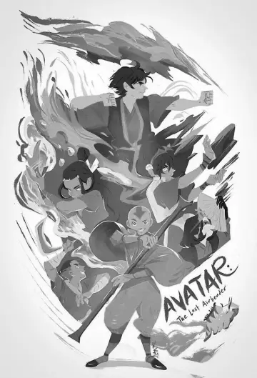Poster к сериалу "Avatar: The Last Airbender" #1314240