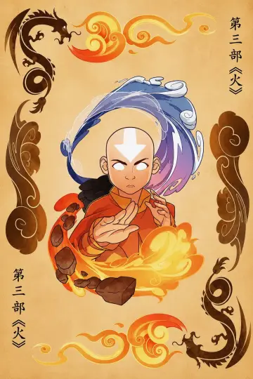 Poster к сериалу "Avatar: The Last Airbender" #1314252
