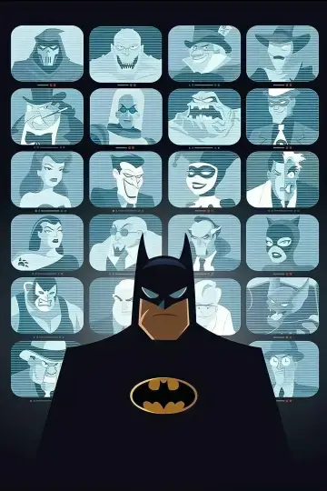 Poster к сериалу "Batman: The Animated Series" #1298116