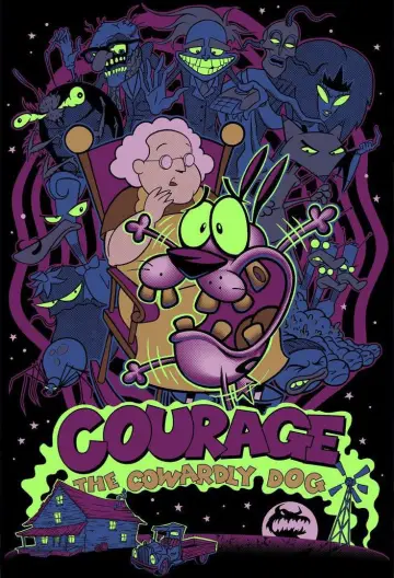 Poster к сериалу "Courage the Cowardly Dog" #1315905