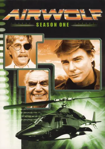 Poster for the TV series "Airwolf" #1331604