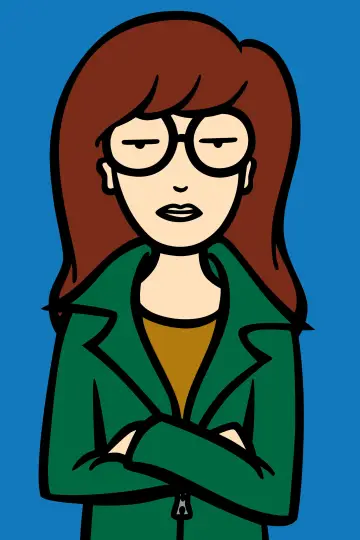 Poster for the TV series "Daria" #1411808