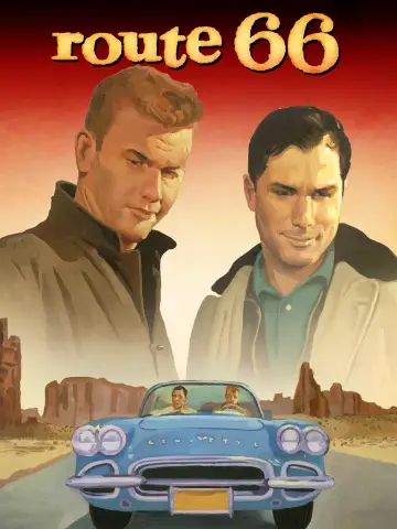 Poster for the TV series "Route 66" #1358397