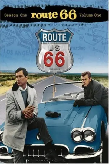 Poster for the TV series "Route 66" #1358400