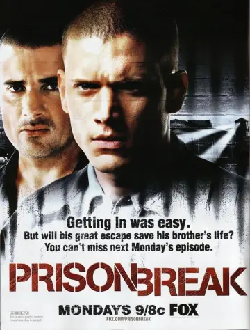 Poster for the TV series "Prison Break" #1244622