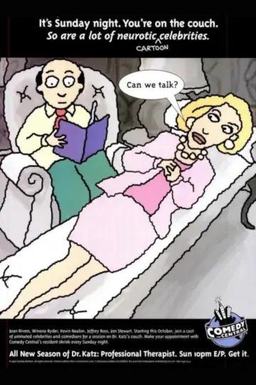 Poster for the TV series "Dr. Katz, Professional Therapist" #1402251