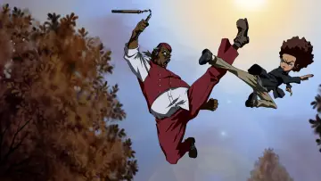 Backdrop for the TV series "The Boondocks" #1338980