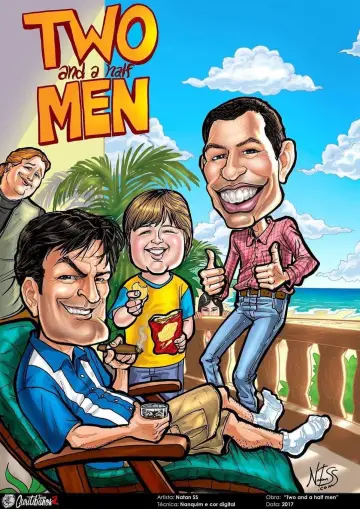 Poster for the TV series "Two and a Half Men" #1249612