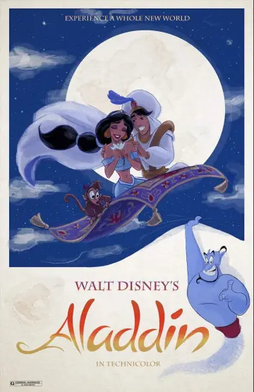Poster for the TV series "Aladdin" #1356390