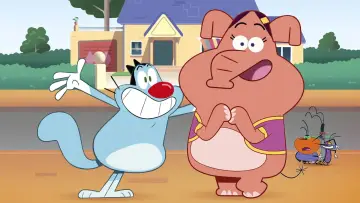 Backdrop for the TV series "Oggy and the Cockroaches" #1283247