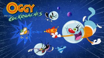 Backdrop for the TV series "Oggy and the Cockroaches" #1283253
