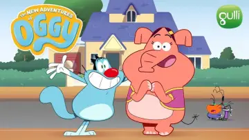 Backdrop for the TV series "Oggy and the Cockroaches" #1283256