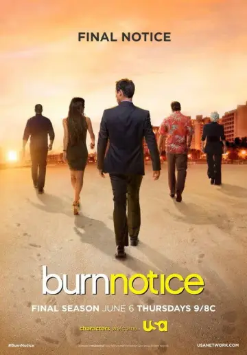 Poster for the TV series "Burn Notice" #1301829