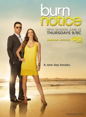 Poster for the TV series "Burn Notice" #1301833