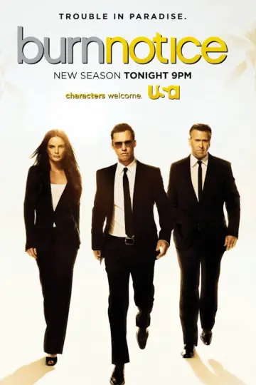 Poster for the TV series "Burn Notice" #1301834