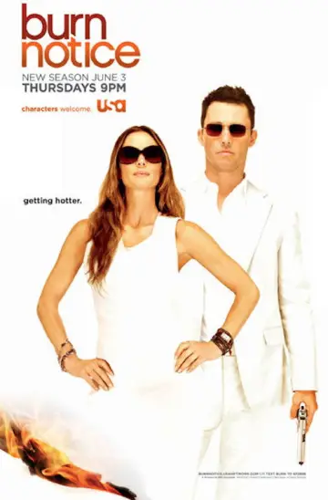 Poster for the TV series "Burn Notice" #1301835