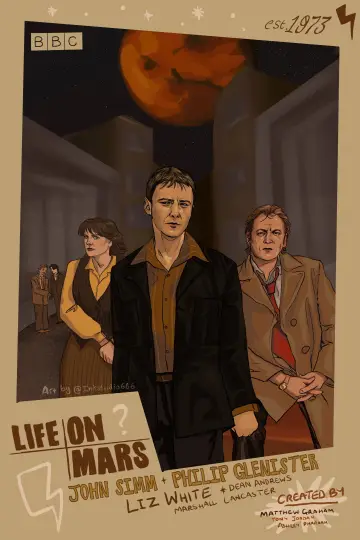 Poster for the TV series "Life on Mars" #1460533