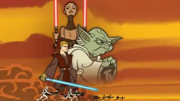 Backdrop for the TV series "Star Wars: Clone Wars" #1441433