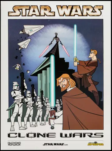 Poster for the TV series "Star Wars: Clone Wars" #1441470
