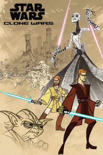 Poster for the TV series "Star Wars: Clone Wars" #1441476