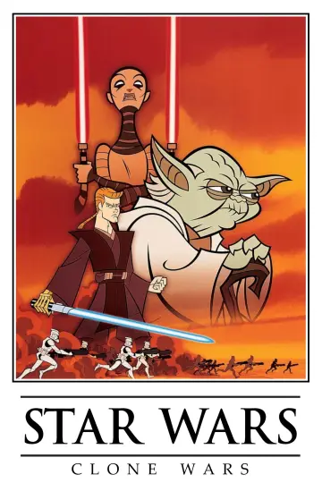 Poster for the TV series "Star Wars: Clone Wars" #1441480