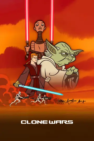 Poster for the TV series "Star Wars: Clone Wars" #1441499