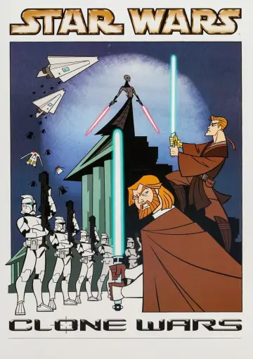 Poster for the TV series "Star Wars: Clone Wars" #1441502