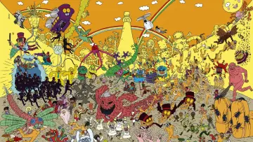 Backdrop for the TV series "Superjail!" #1547845