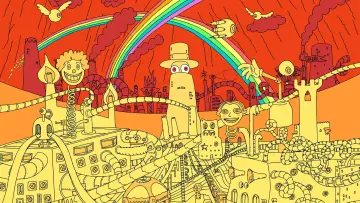 Backdrop for the TV series "Superjail!" #1547847